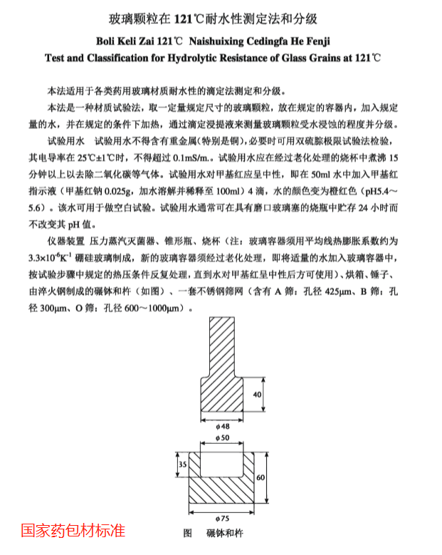 国科质检药包材检测国家标准